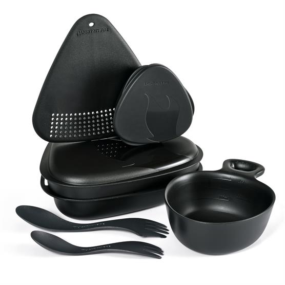 Light   Fire Outdoor Mealkit      Slaty Black