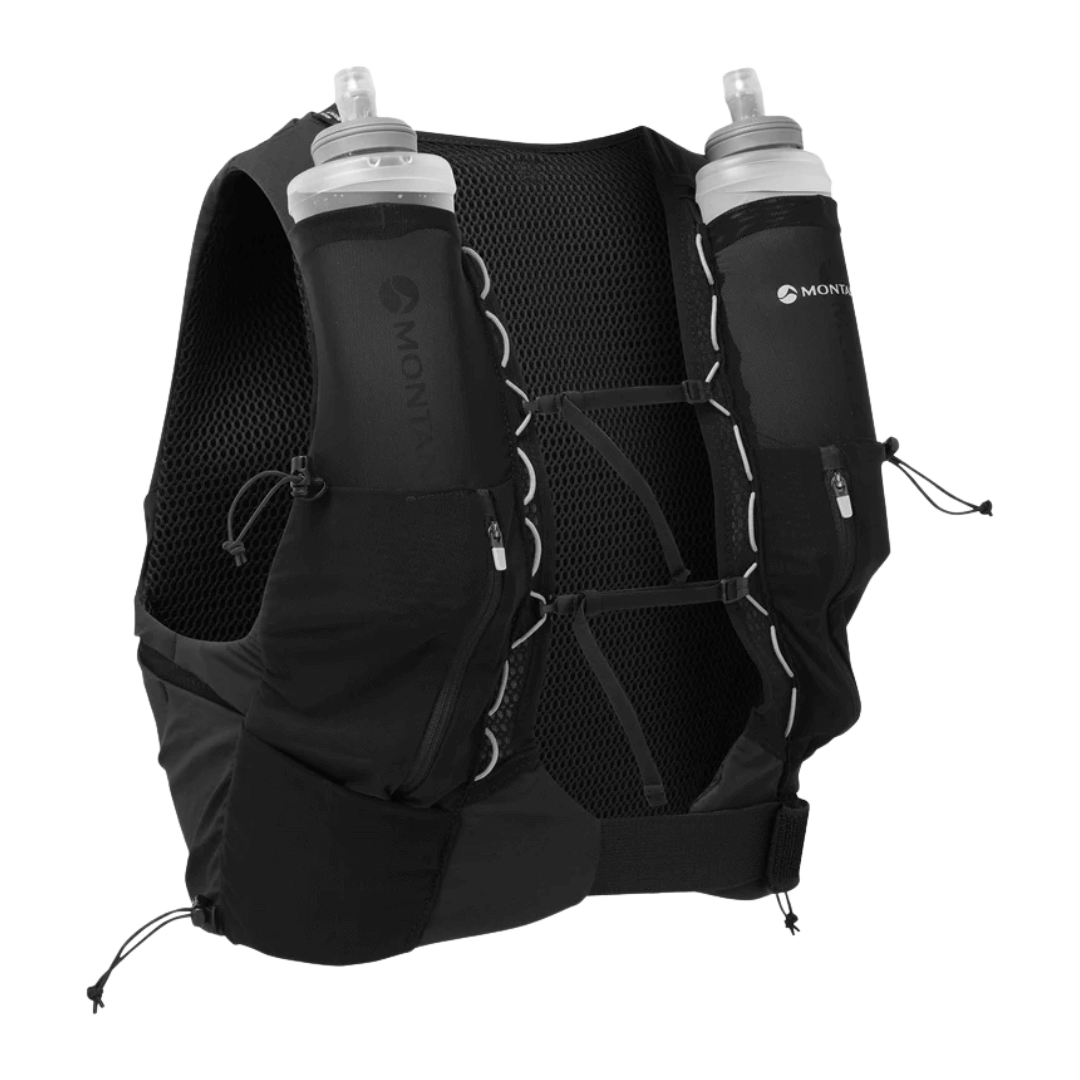Løbevest Montane Gecko      Sort