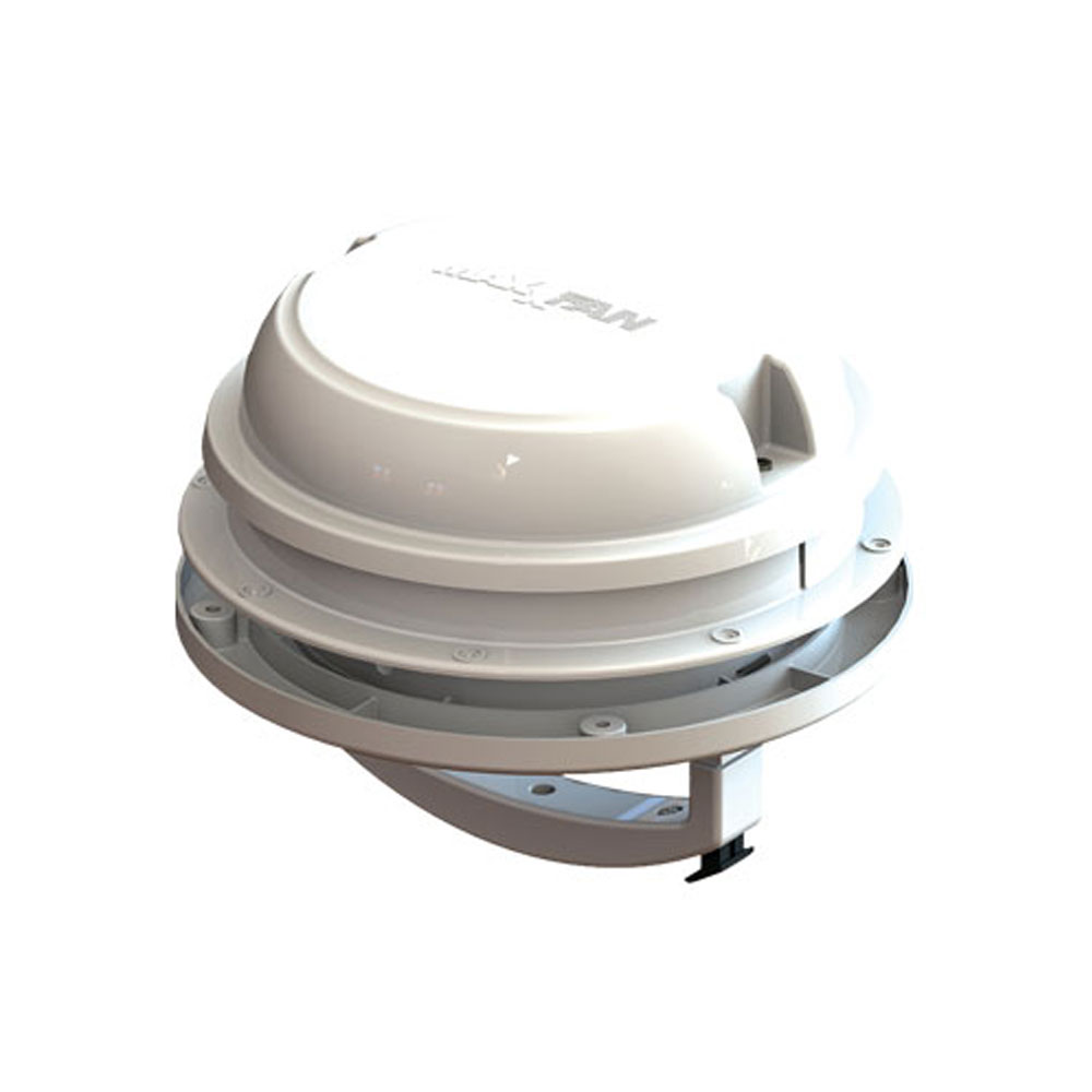 Maxxfan Dome Inkl  Led-lys White