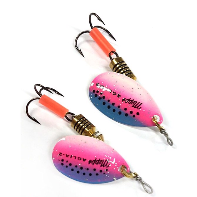 Mepps Aglia Fluo Multi Farvet Trout-  Spinner