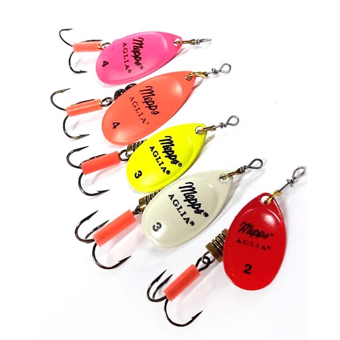 Mepps Aglia Fluo Spinner- -fluo Gul Spinner