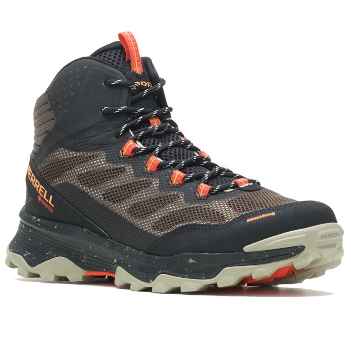 Merrell Speed Strike Mid Gtx Herre   Mænd  Sort Boulder-42 Vandresko