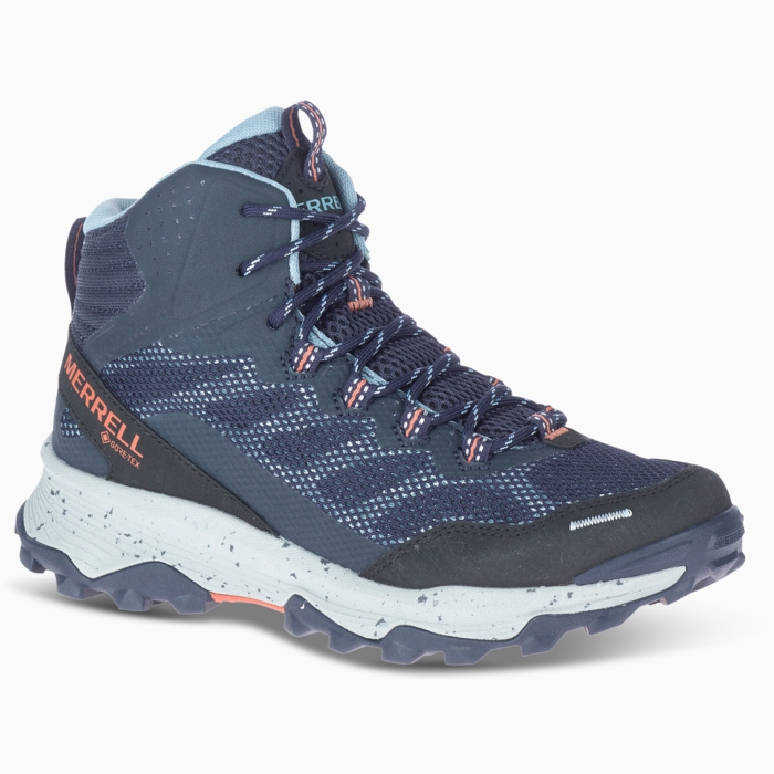 Merrell Speed Strike Mid Gtx Kvinder   Damer  Mørkeblå-37 Vandresko