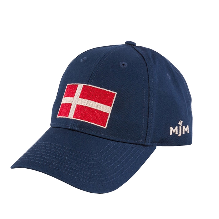 Mjm Baseball Cap Danmark  Mørkeblå Baseball Cap  Kasket