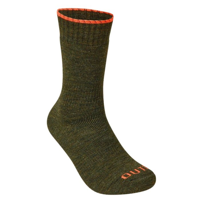 Mjm Calzini Outdoor Quarter Wool Mix Sock Green