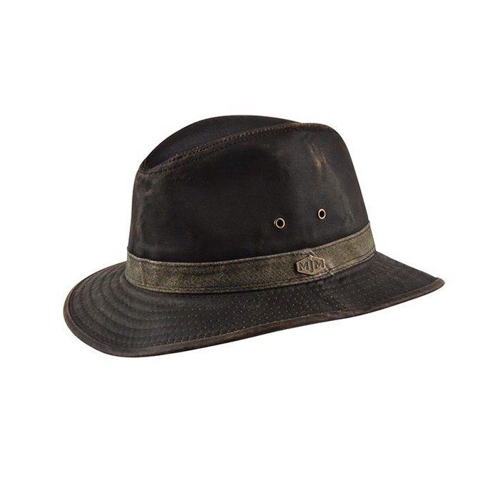 Mjm Oakwood Antique Cotton  Brun-  Hat