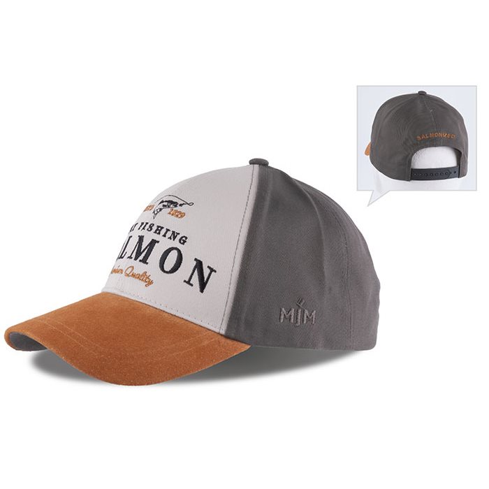 Mjm Salmon Salmonized Cotton Cap Upf 50  Grøn Baseball Cap  Kasket
