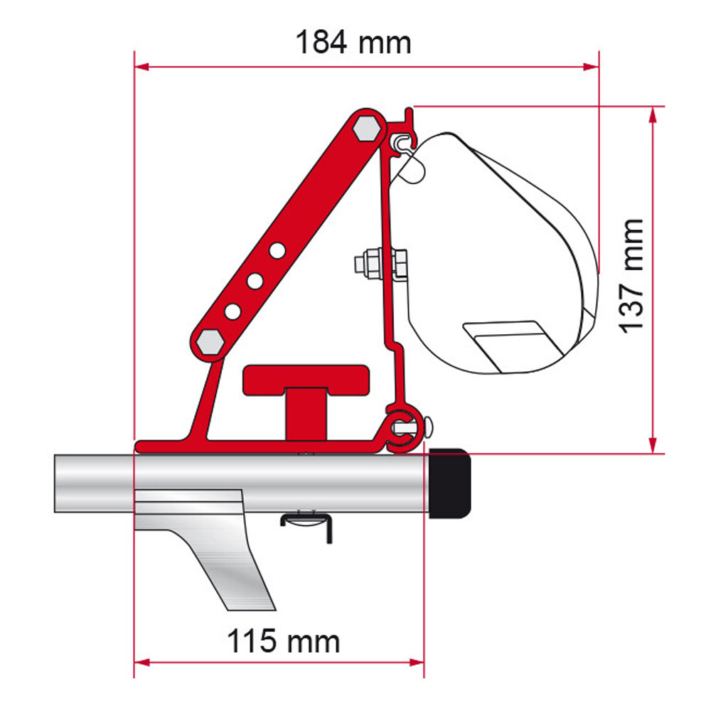 Monteringsbeslag Til F35pro Kit Auto  Compass   98655-310