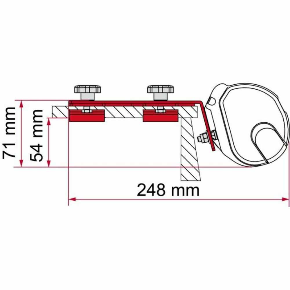 Monteringsbeslag Til F35pro Kit Standard  98655r142