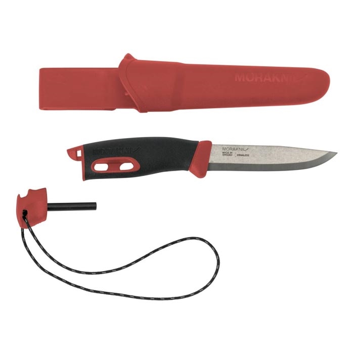 Morakniv Companion Spark  Red Jagtknive   Dolk