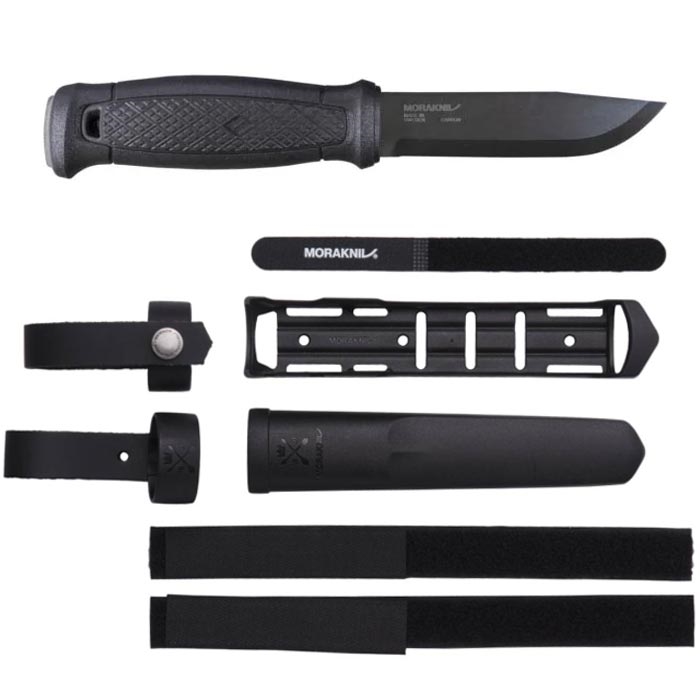 Morakniv Garberg Black Blade Multimount Jagtknive   Dolk