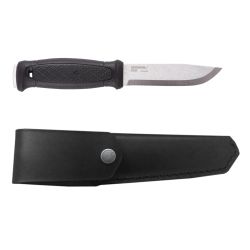 Morakniv Garberg With Leather Sheath       Black