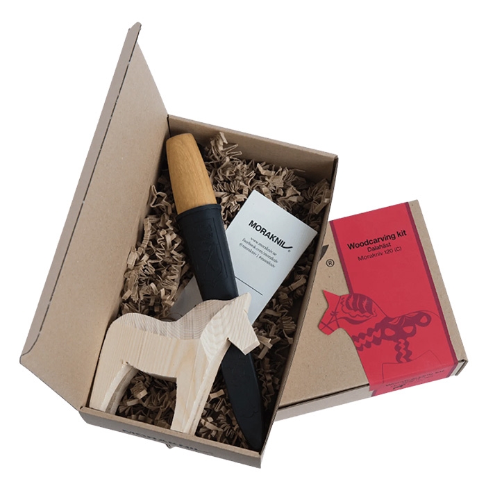 Morakniv Woodcarving Kit Dala Horse     Snittekniv