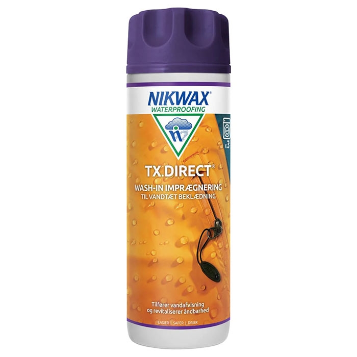 Nikwax  -direct  Wash   300    Imprægneringsmiddel Tilbehør Til Beklædning
