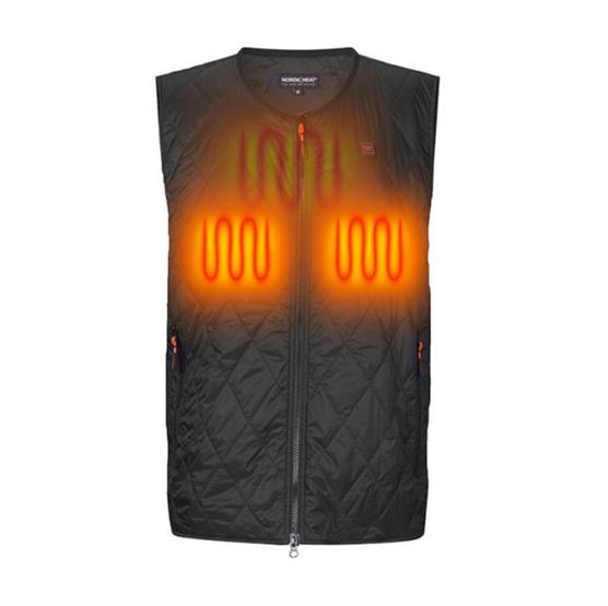 Nordic Heat Mens Liner Vest  Black