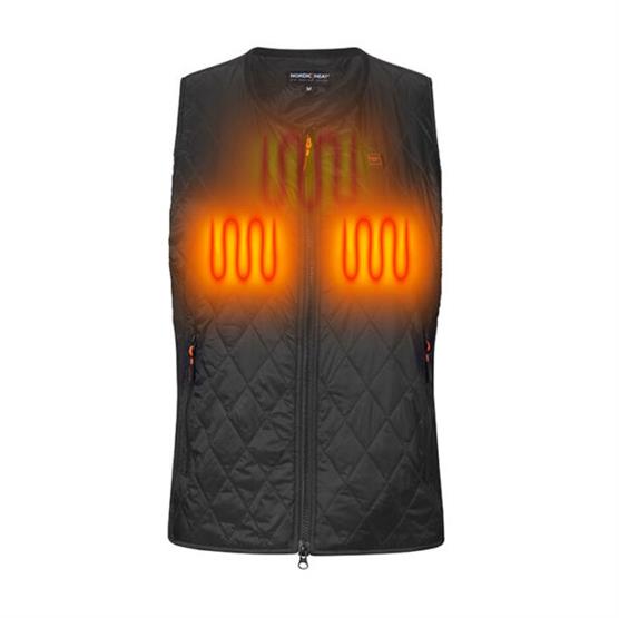 Nordic Heat Womens Liner Vest  Black