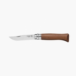 Opinel     Valnød Rustfri Stål Opinel Kniv