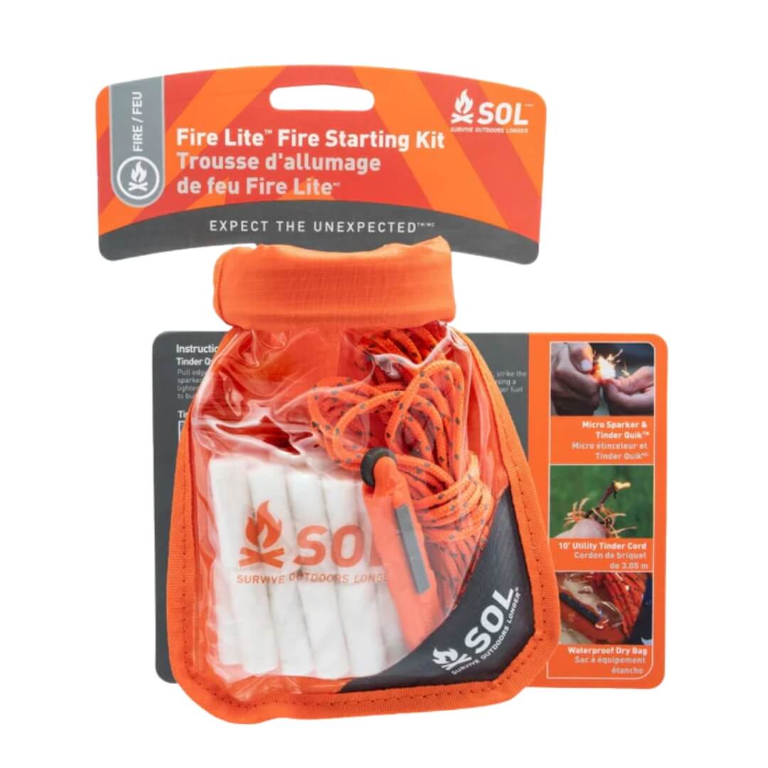 Optænding Sol Fire Lite Kit   Dry Bag