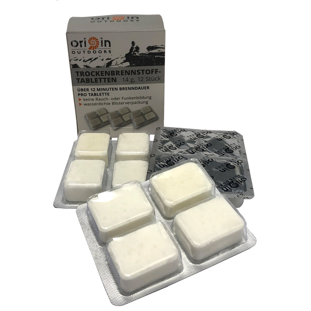 Origin Outdoors Sprittabletter 12   14 Gram