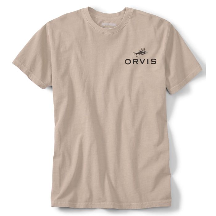 Orvis Trout Essentials Tee Sand 01