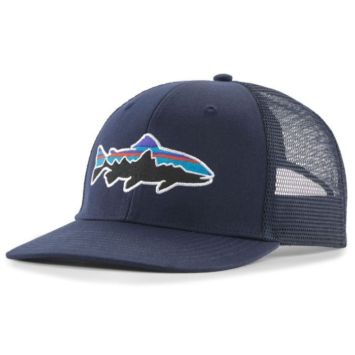 Patagonia Fitz Roy Trout Trucker Cap New Navy