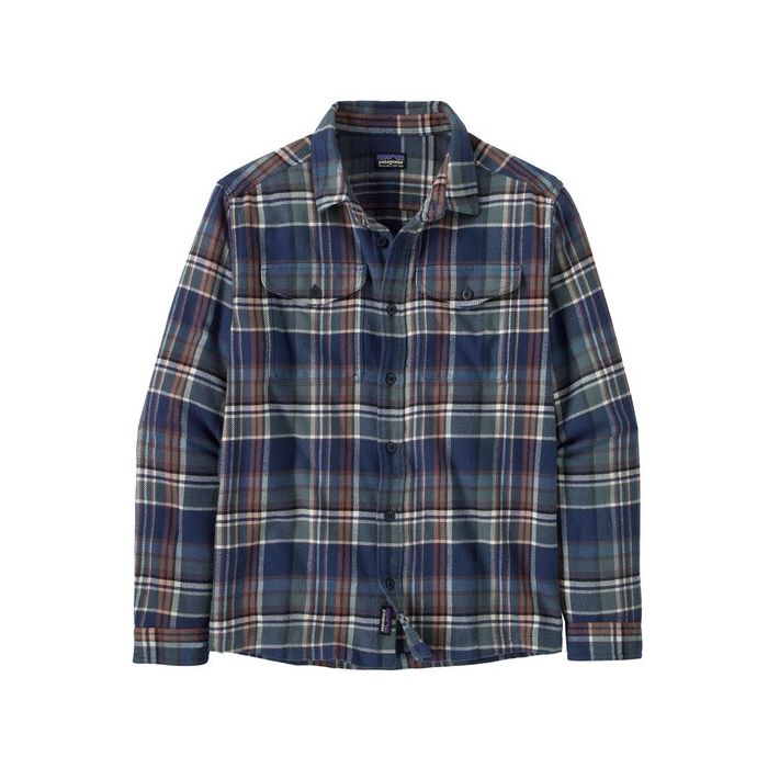 Patagonia Fjord Flannel Skjorte Adventurer:new Navy