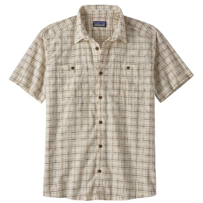 Patagonia     Back Step   Skjorte Renewal:birch White