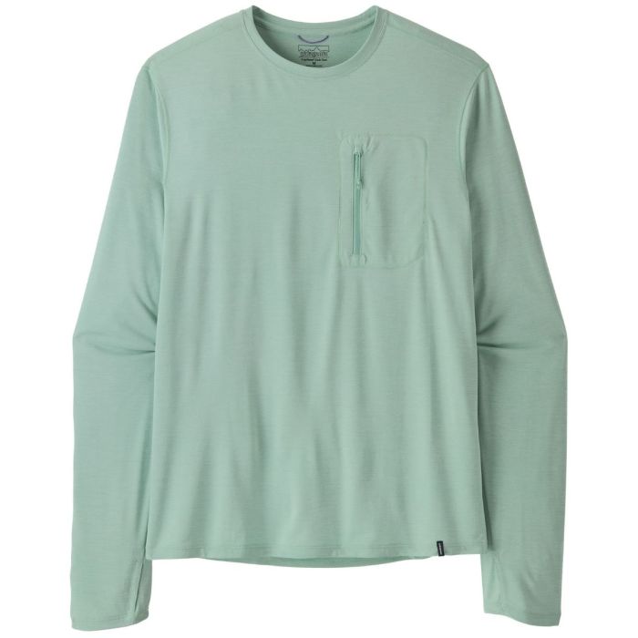 Patagonia         Cap Cool Sun Shirt Thermal Blue Thin Ice  -dye