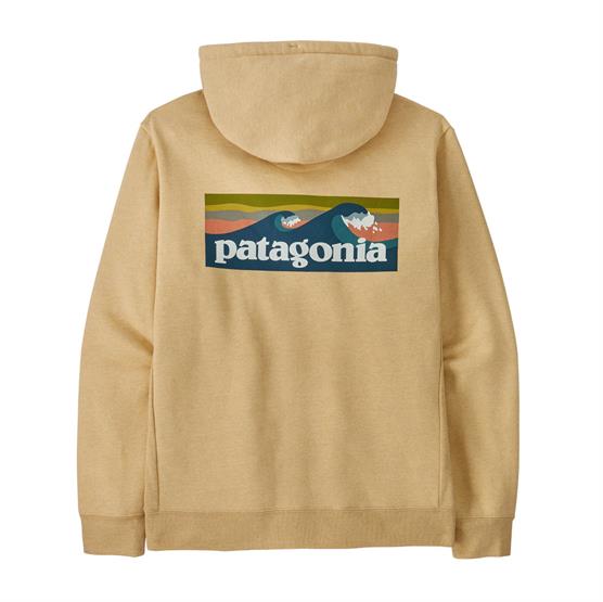 Patagonia Mens Boardshort Logo Uprisal Hoody  Beeswax Tan