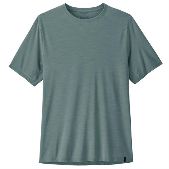 Patagonia Mens Cap Cool Ultra Shirt  Blue Sage Light Blue  -dye