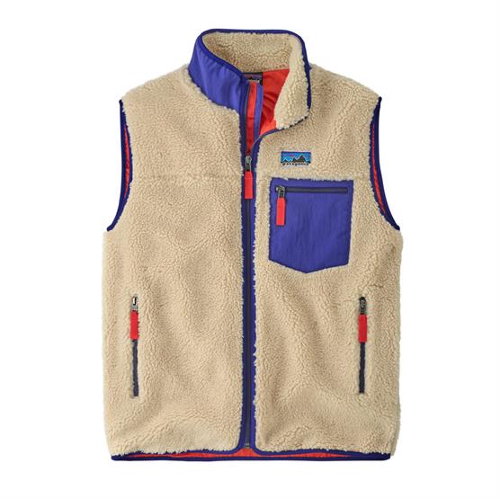 Patagonia Mens Classic Retro-  Vest  Dark Natural