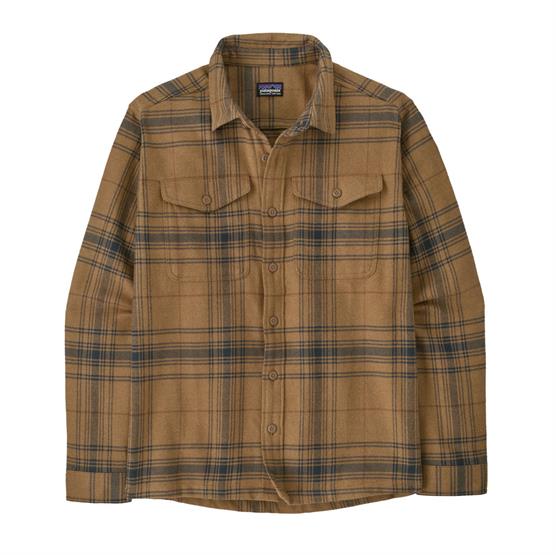 Patagonia Mens Fjord Flannel Shirt  Dissolve   Slab Khaki