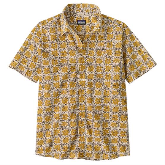 Patagonia Mens     Shirt  Future Flowers   Natural