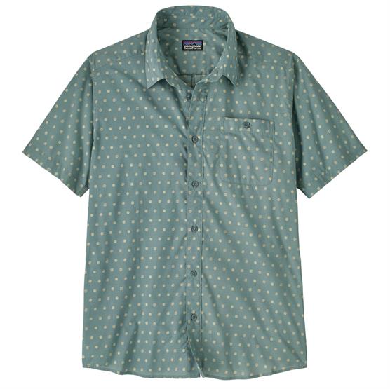 Patagonia Mens     Shirt  Suns   Blue Sage