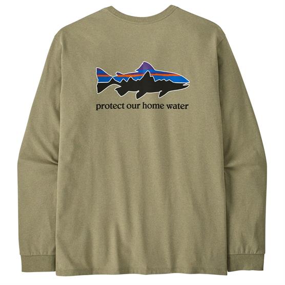 Patagonia Mens     Home Water Trout Responsibili-tee  Gumtree Green