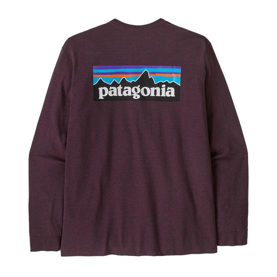 Patagonia Mens      -  Logo Responsibili-tee  Berry Fig
