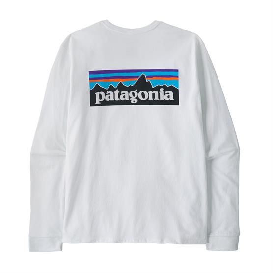 Patagonia Mens      -  Logo Responsibili-tee  Fiber White