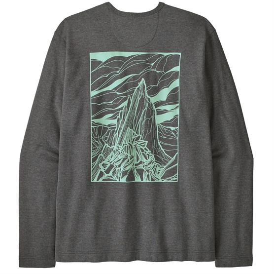 Patagonia Mens   Cloud Crag Wildrise Crew  Ink Black