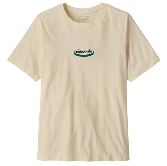 Patagonia Mens  95 Oval Logo  -shirt  Undyed Natural