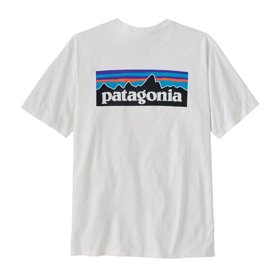 Patagonia Mens  -  Logo Responsibili-tee  Fiber White