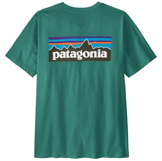 Patagonia Mens  -  Logo  -shirt  Gem Green