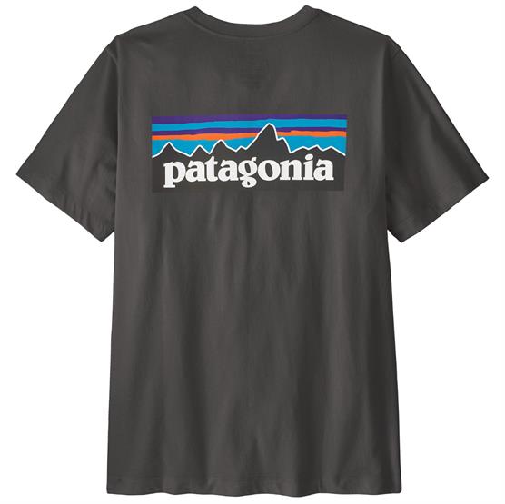 Patagonia Mens  -  Logo  -shirt  Ink Black
