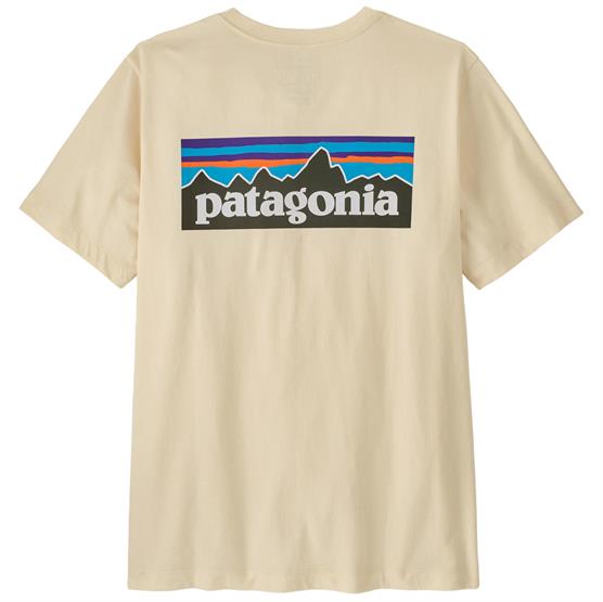 Patagonia Mens  -  Logo  -shirt  Undyed Natural
