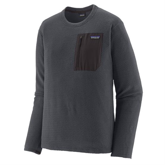 Patagonia Mens R1 Air Crew  Smolder Blue