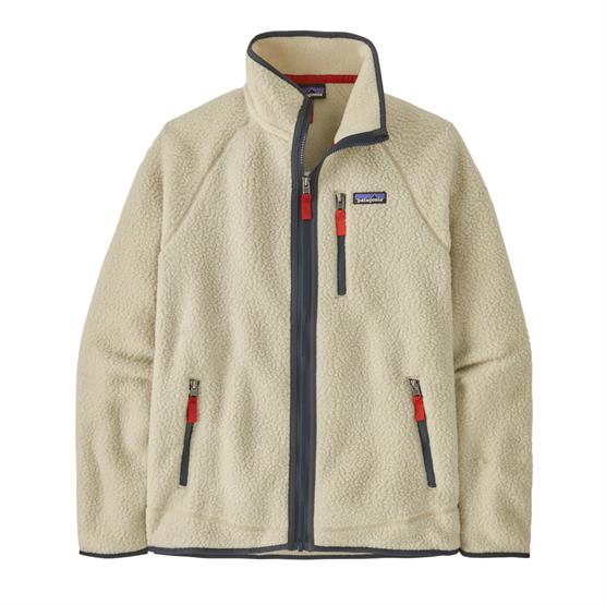 Patagonia Mens Retro Pile Jacket  Pelican   Smolder Blue