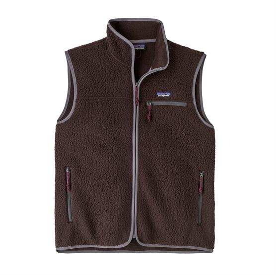Patagonia Mens Retro Pile Vest  Den Brown