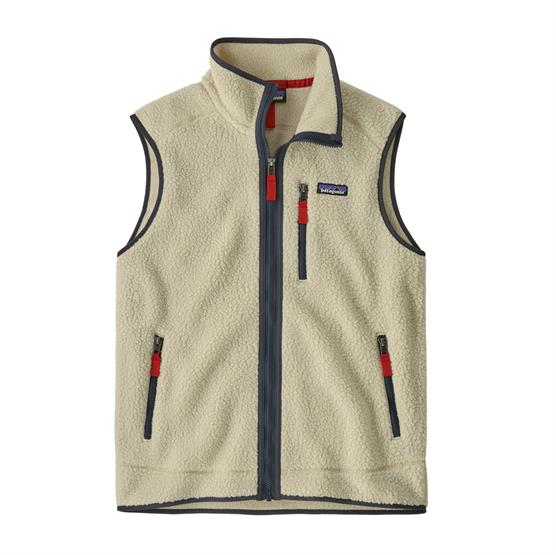 Patagonia Mens Retro Pile Vest  Pelican   Smolder Blue