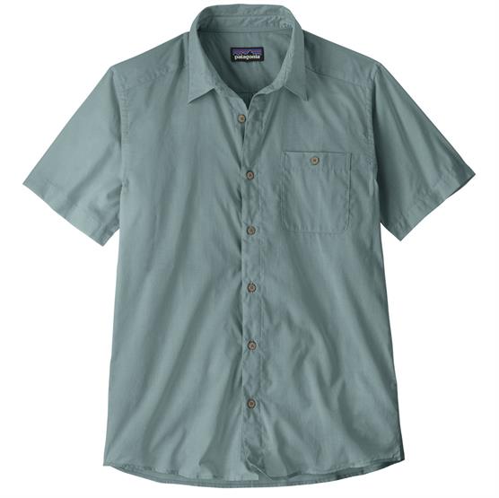 Patagonia Mens Sunrise Stream Shirt  Blue Sage