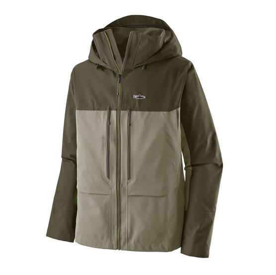 Patagonia Mens Swiftcurrent Wading Jacket  River Rock Green