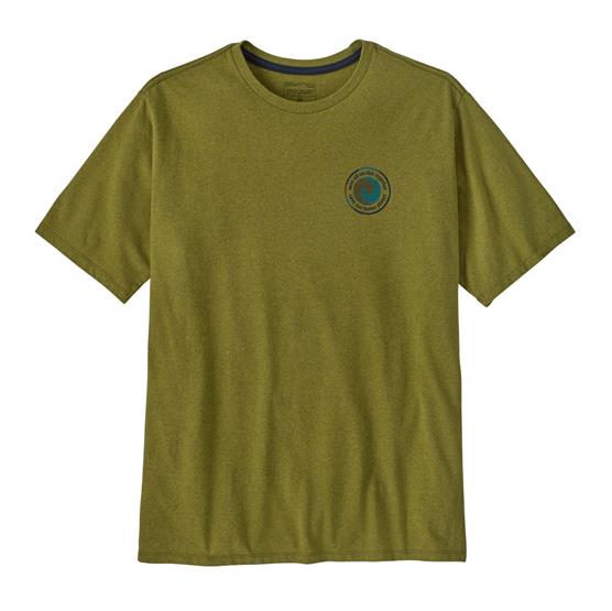Patagonia Mens Unity Fitz Responsibili-tee  Graze Green
